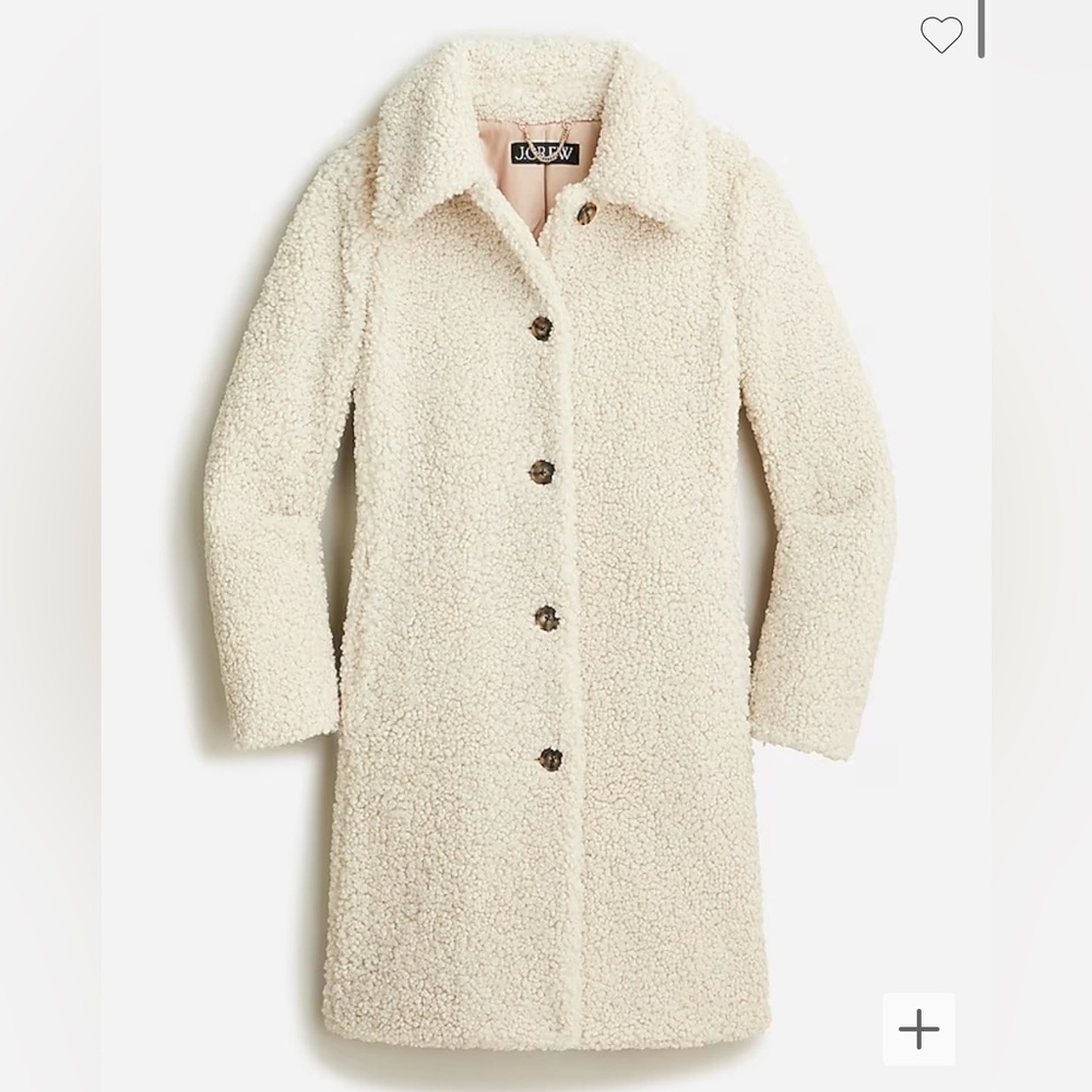 JCrew Sherpa Coat